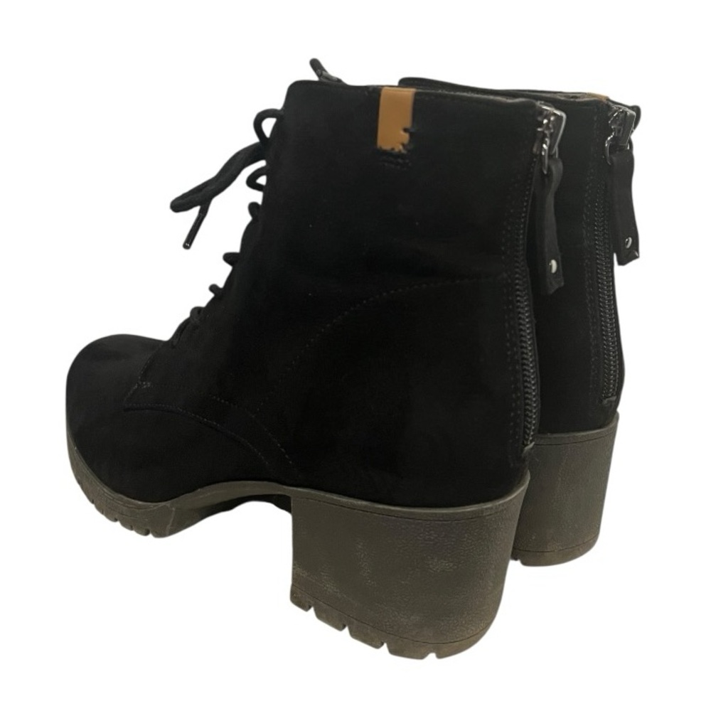 Dr. Scholl's | Women's Laurence Lace‎ Up Booties Black 8.5 - Picture 7 of 14